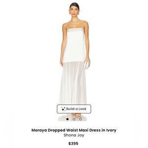 NWT Ivory Dropped Waist Maxi Dress from Revolve